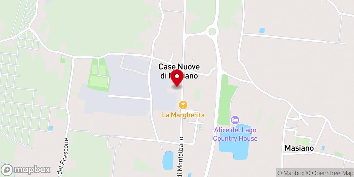 Map showing location of Oratorio di Santa Rita