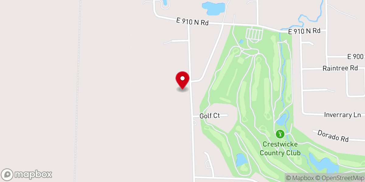 Map showing location of Faith Baptist Church