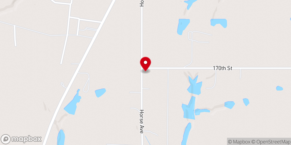 Map showing location of Bethlehem Primitive Baptist Church