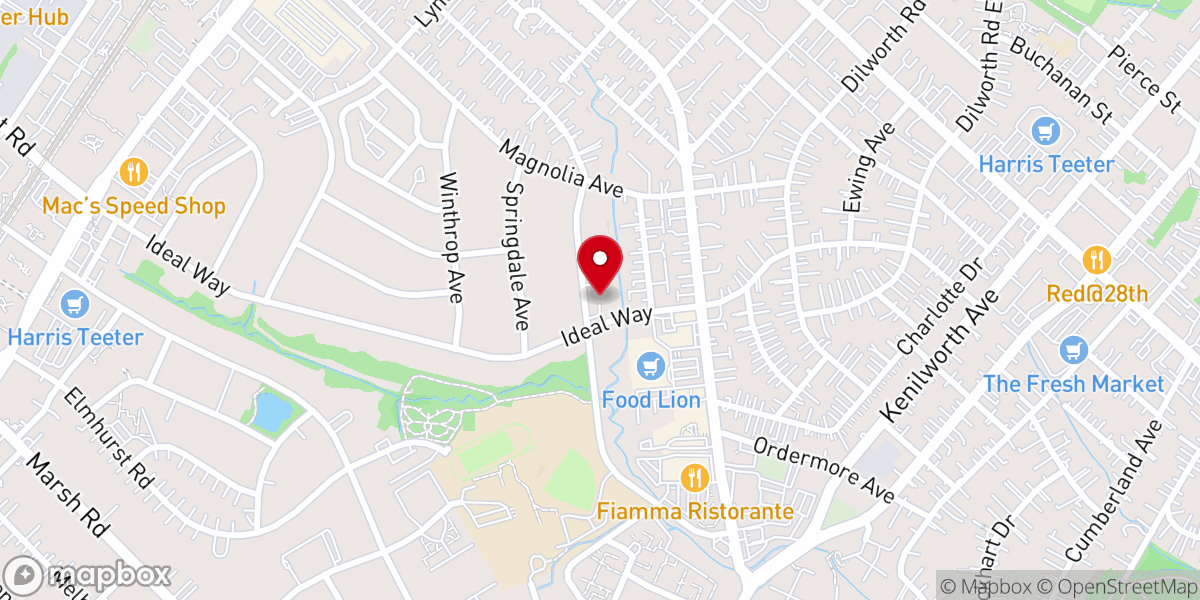 Map showing location of Manna from Heaven Ministries