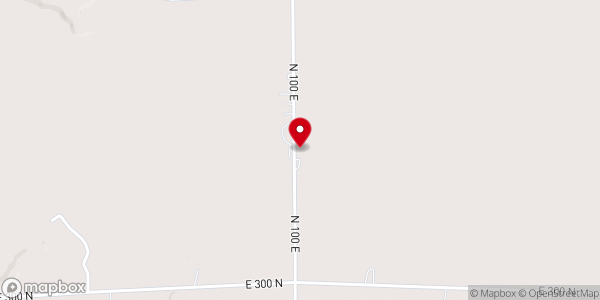 Map showing location of Hickman Heights Christian Church