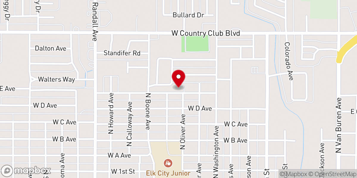 Map showing location of Help, Inc. A Food Resource Center