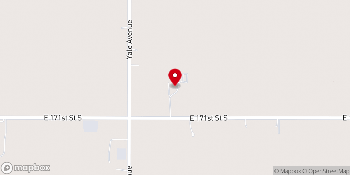 Map showing location of South Community Church