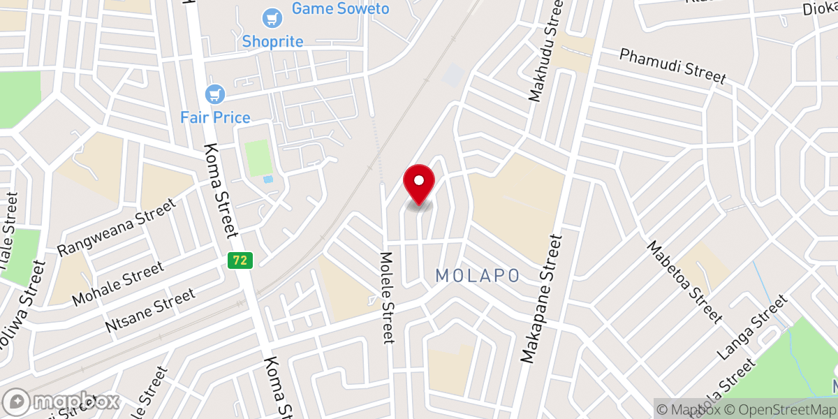 Map showing location of Our Lady of the Assumption Catholic Church