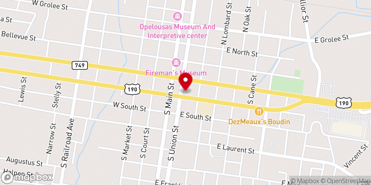 Map showing location of Support Enforcement Services