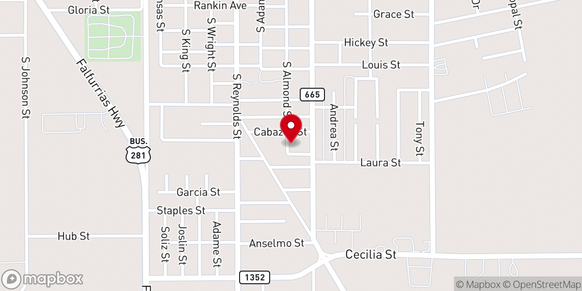 Map showing location of Pentecostal Missionary Assembly Church