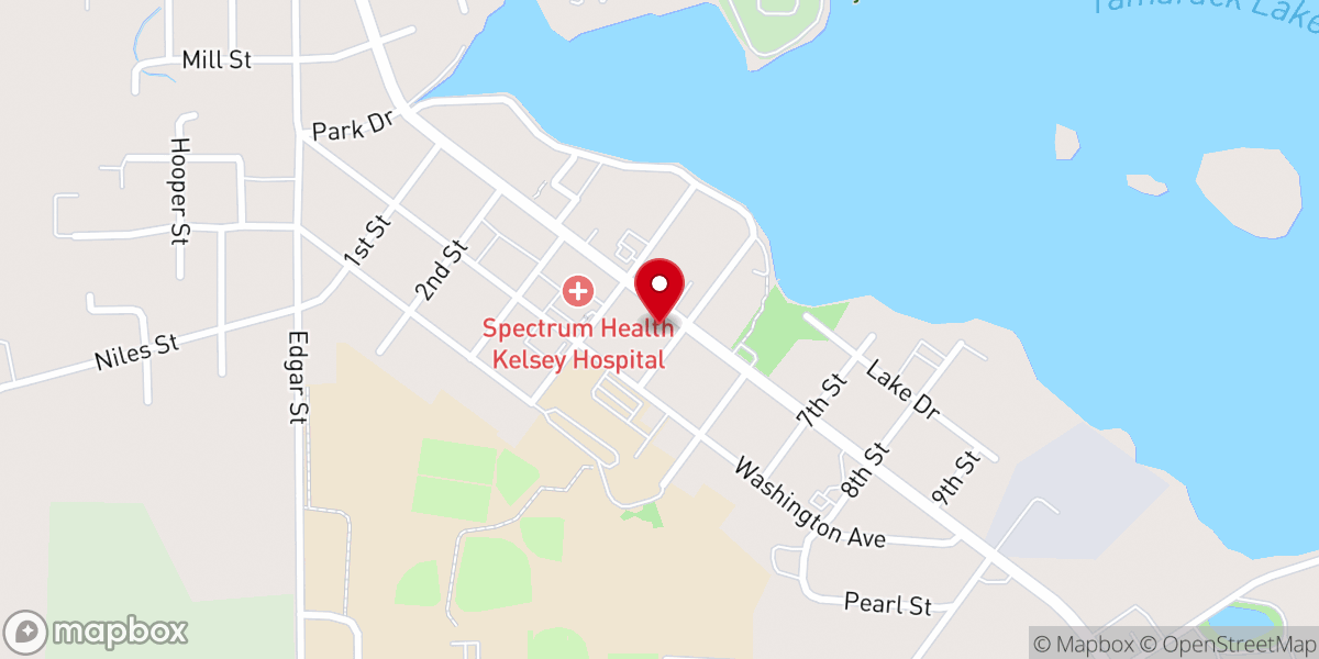 Map showing location of United Church of Christ