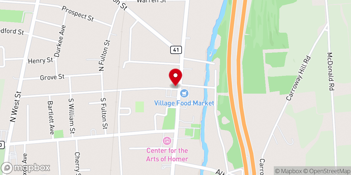 Map showing location of Boyce E