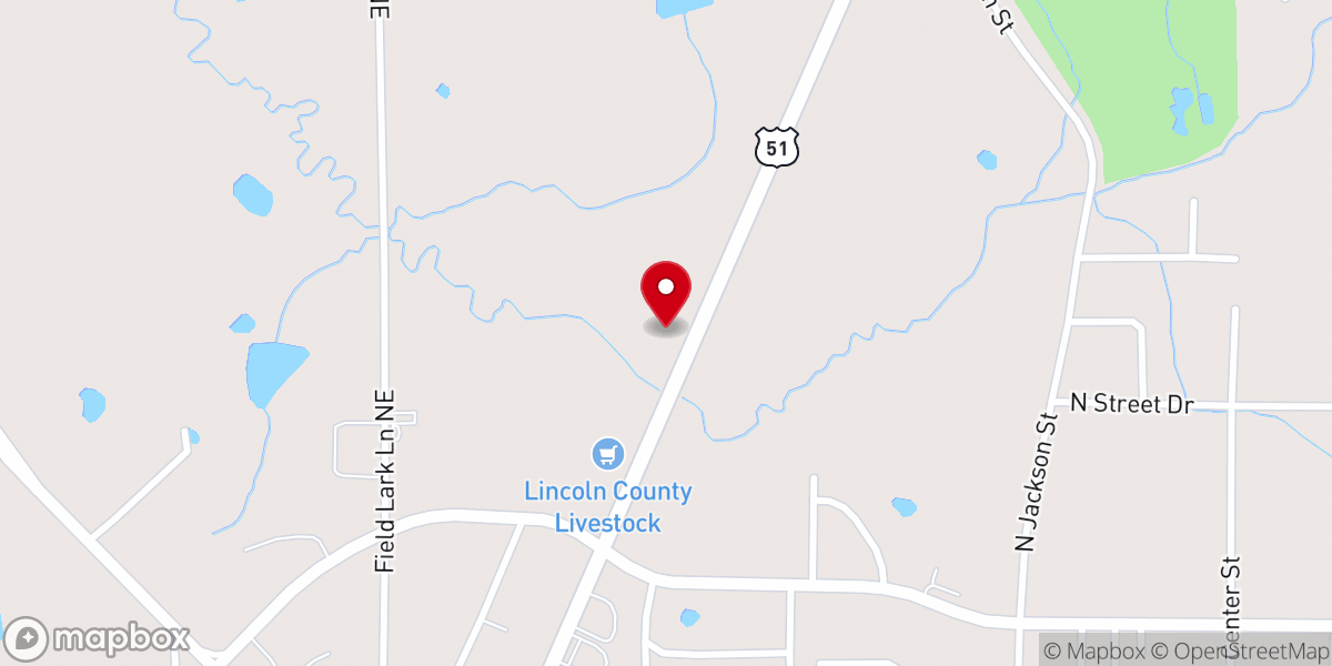 Map showing location of Heritage Family Church