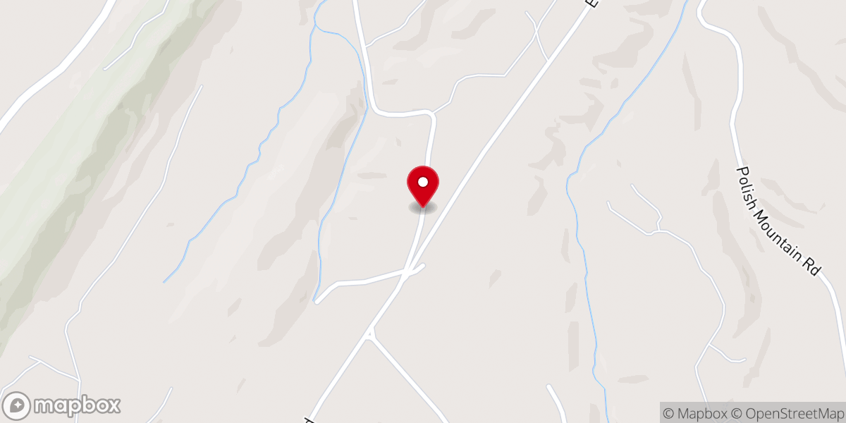 Map showing location of Frame Church