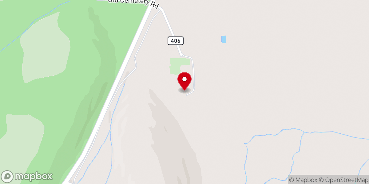 Map showing location of Grace Bible Church