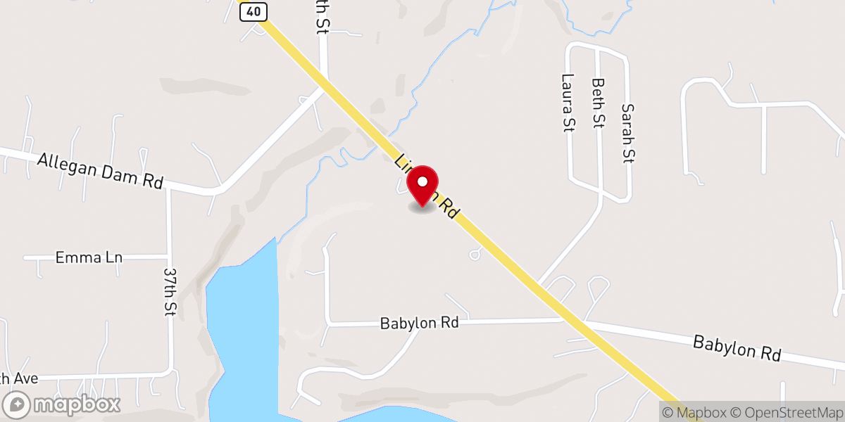 Map showing location of Redemption Place Church of God