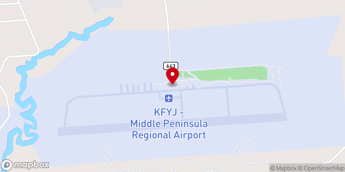Map showing location of No Limits Skydiving
