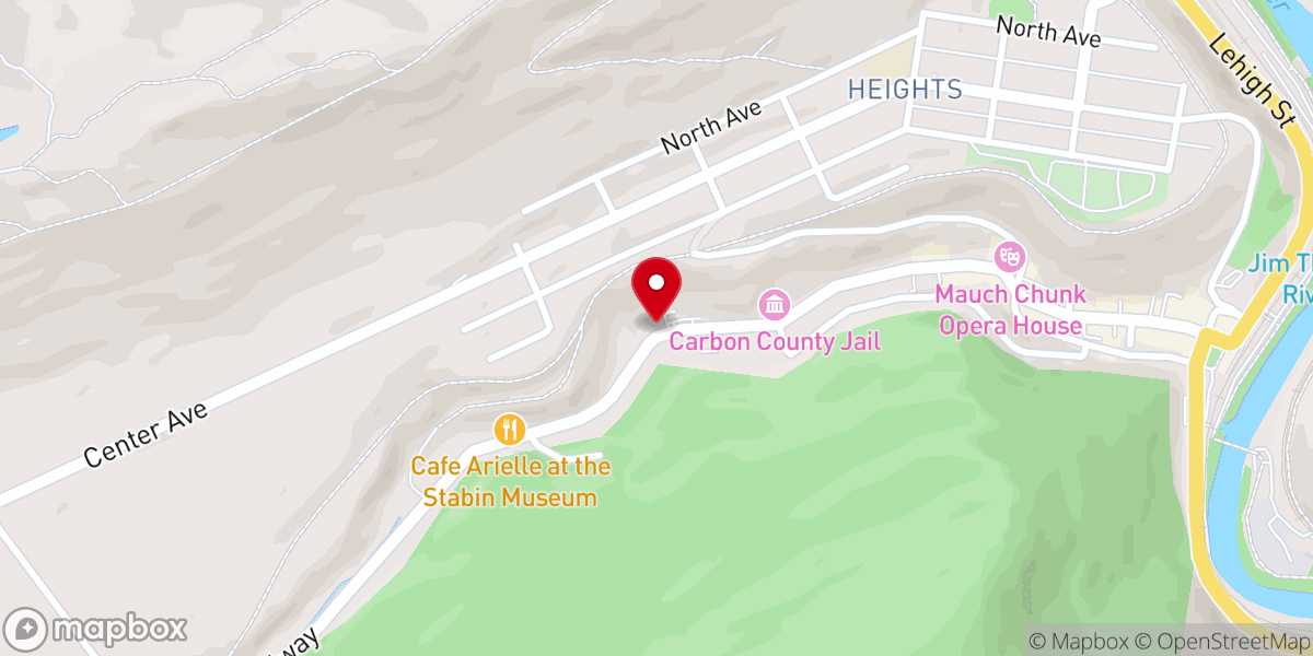 Map showing location of Immaculate Conception Catholic Church