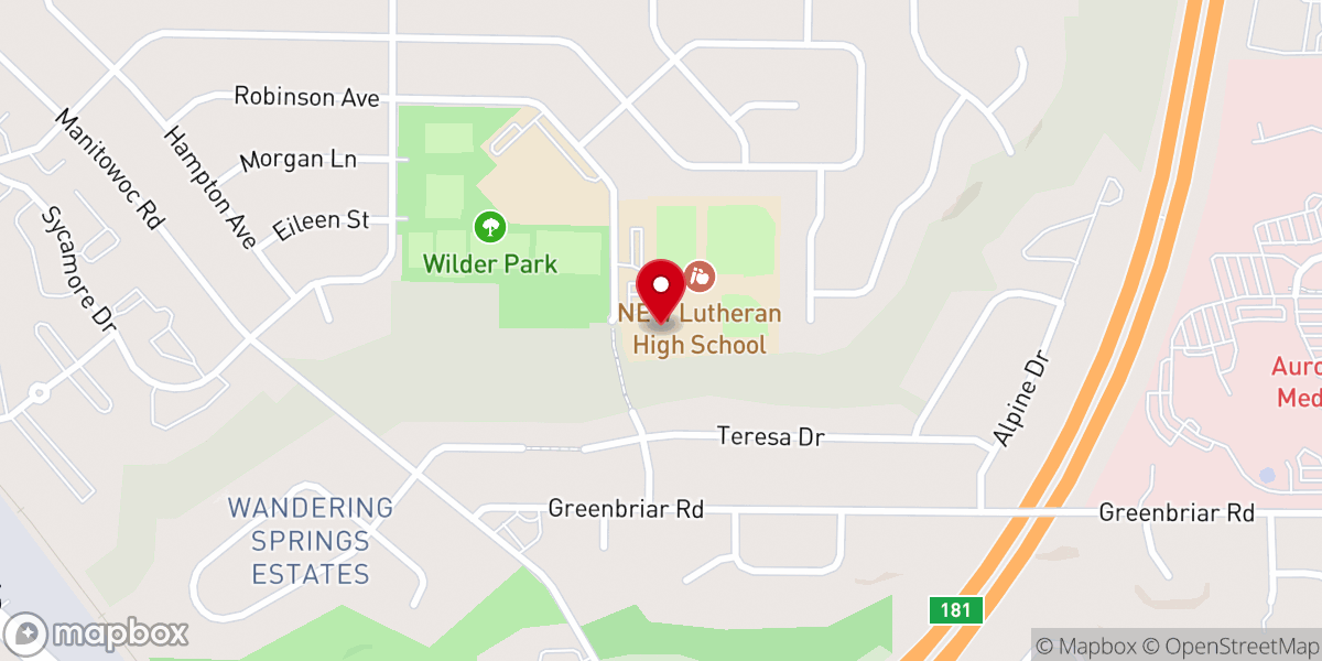 Map showing location of New Lutheran Meditations Inc