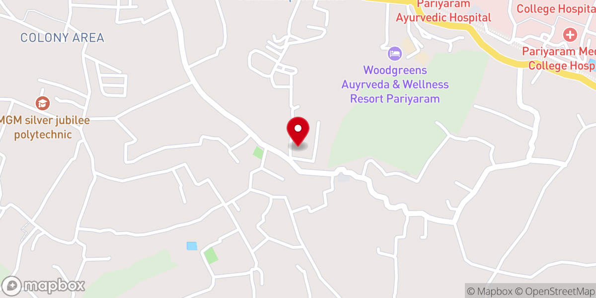 Map showing location of C.S.I St. Mary's Church Kulappuram