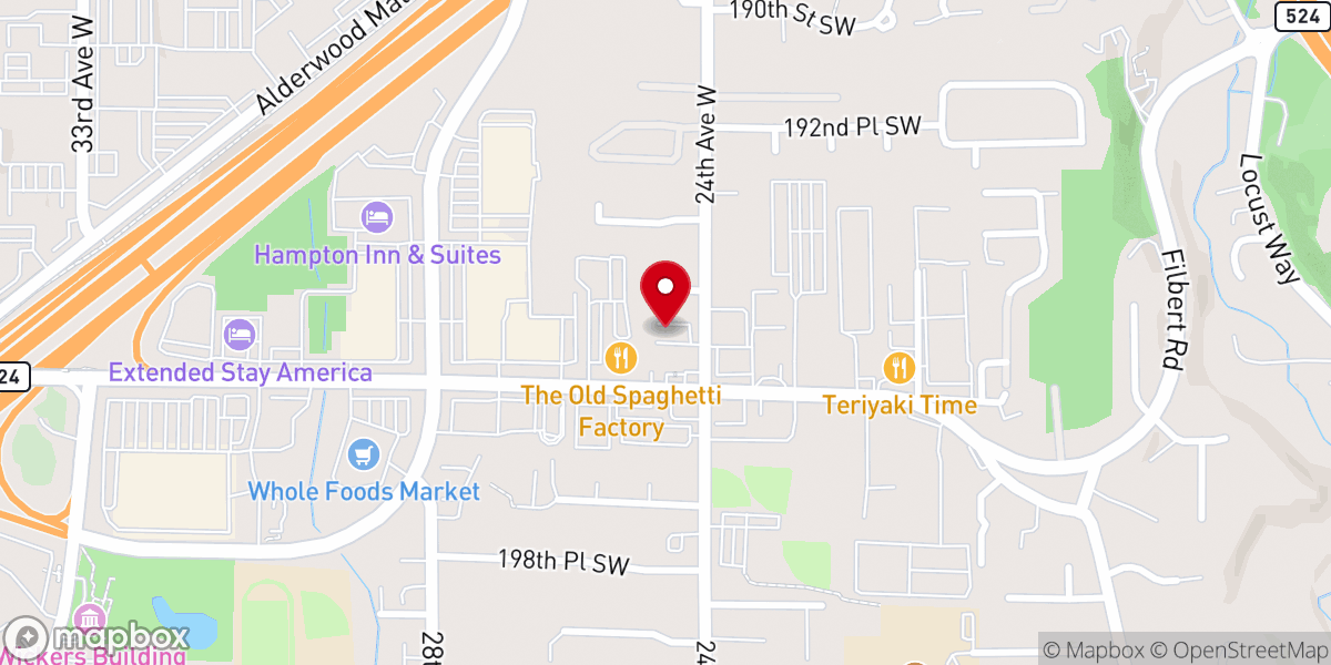 Map showing location of Soundview Ministries