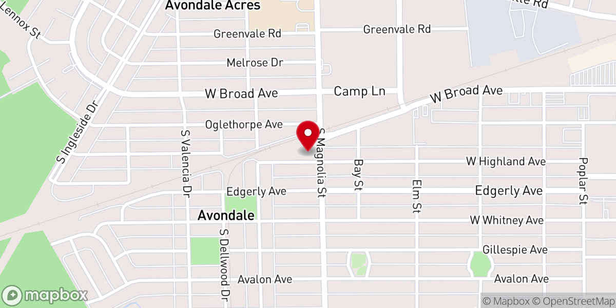 Map showing location of New Destiny Christian Church