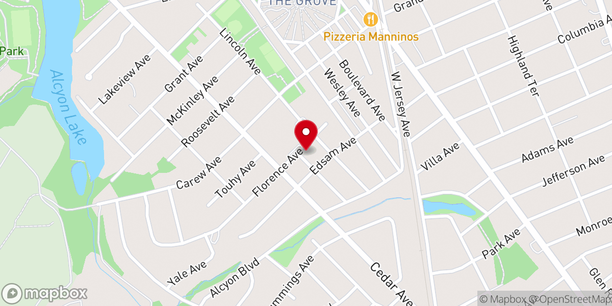 Map showing location of Joy Community Fellowship