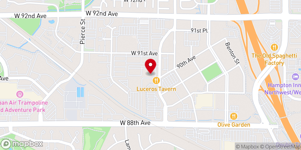 Map showing location of Novation Church