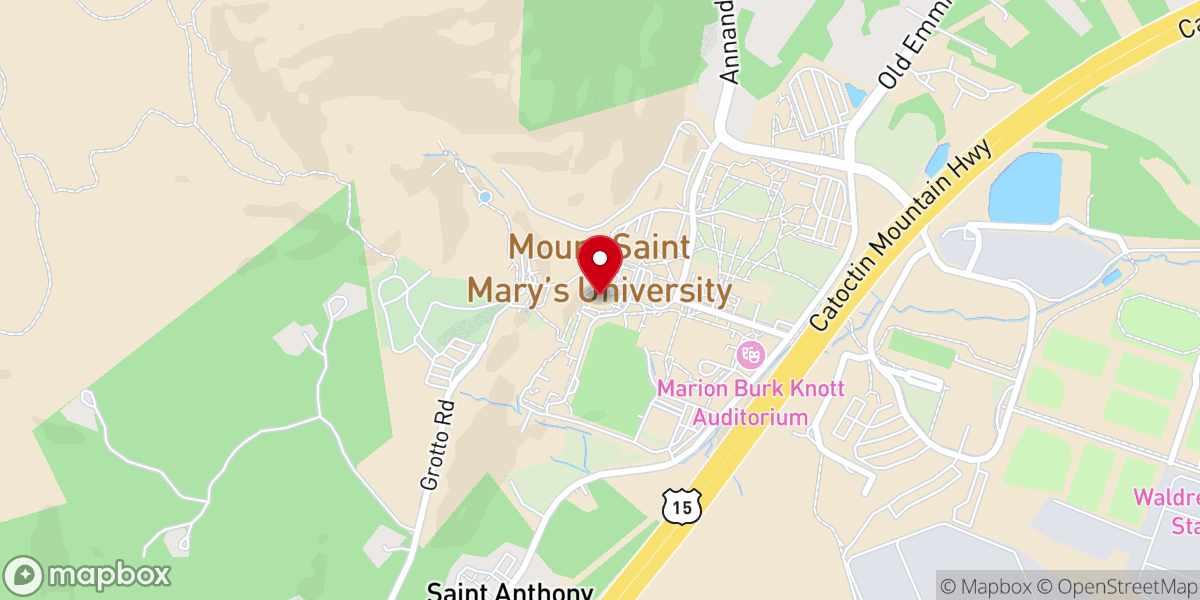 Map showing location of Chapel of the Immaculate Conception