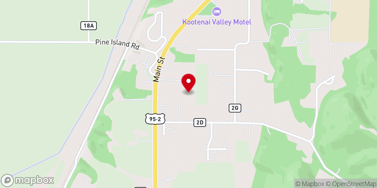 Map showing location of Free Methodist Church