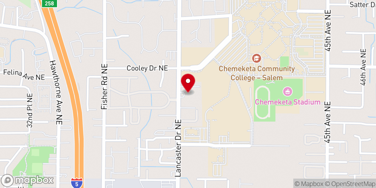 Map showing location of HOME Spiritual Center