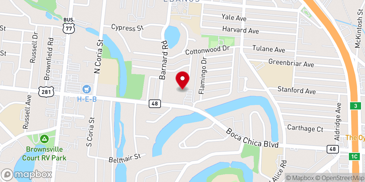 Map showing location of First United Methodist Church