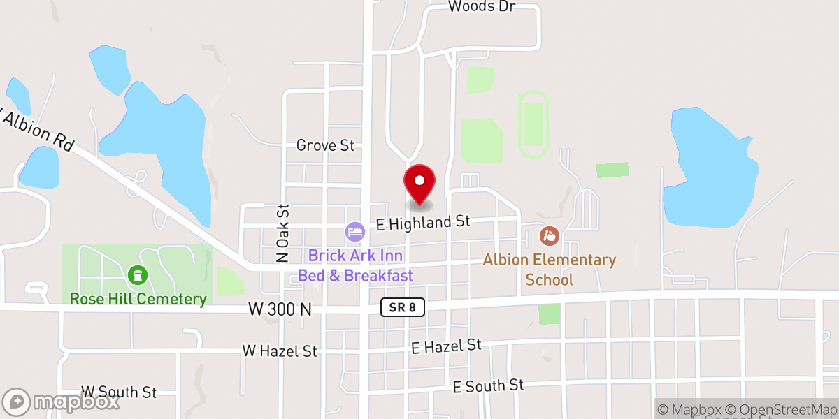 Map showing location of Noble House Ministries Inc