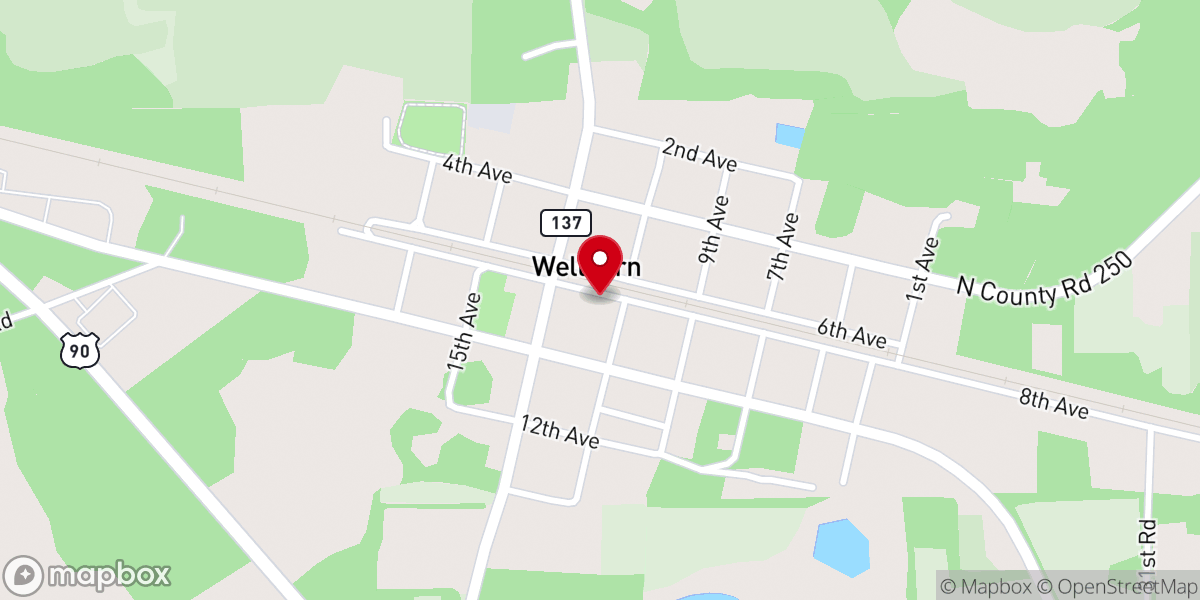 Map showing location of Wright Way Ministries Inc
