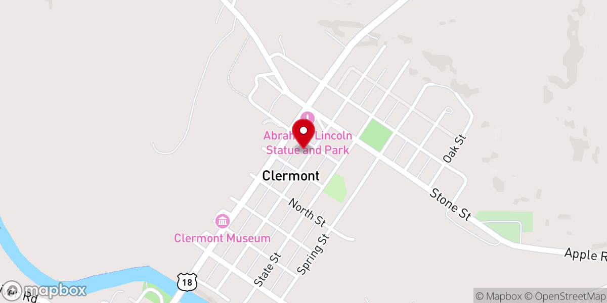Map showing location of St. Joseph the Worker Cluster