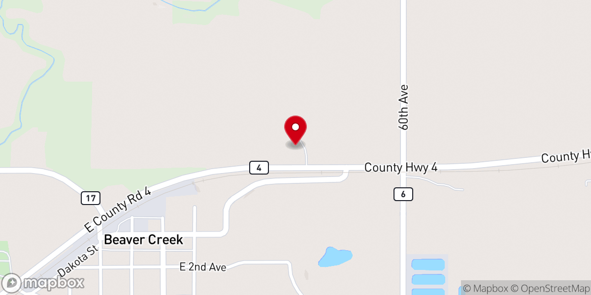 Map showing location of New Creation Ministries