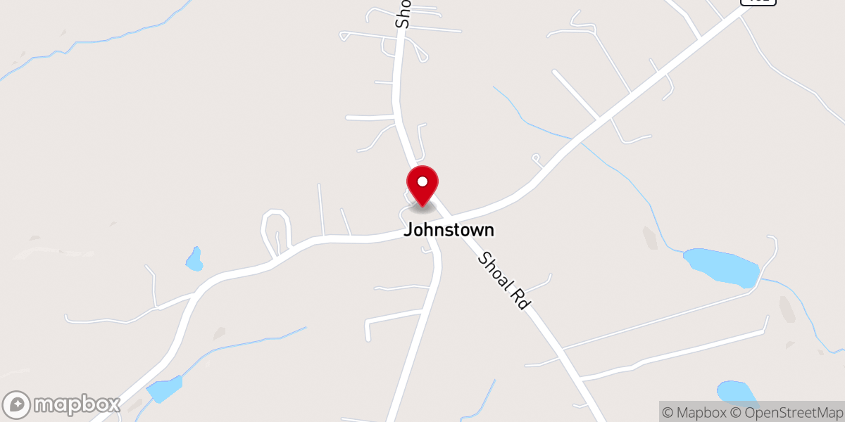 Map showing location of Bethphage Lutheran Church