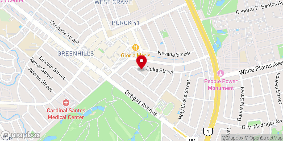 Map showing location of Santuario de San Jose Parish (Archdiocese of Manila)