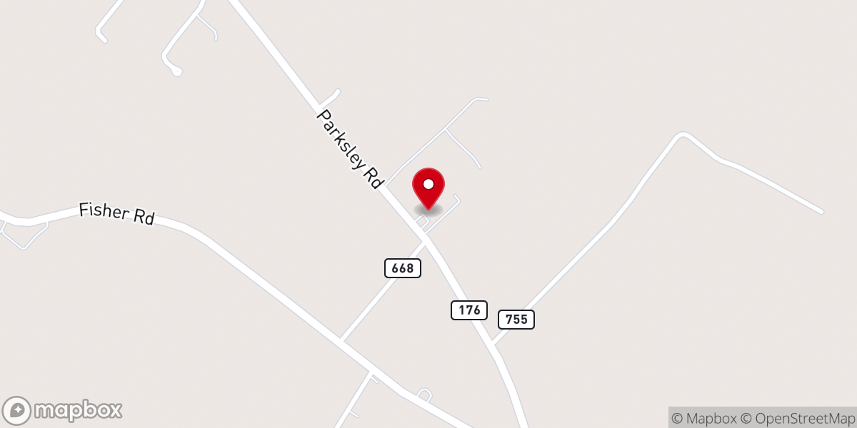 Map showing location of United Christian Church