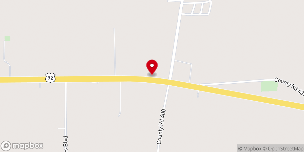 Map showing location of Piney Chapel Church of Christ