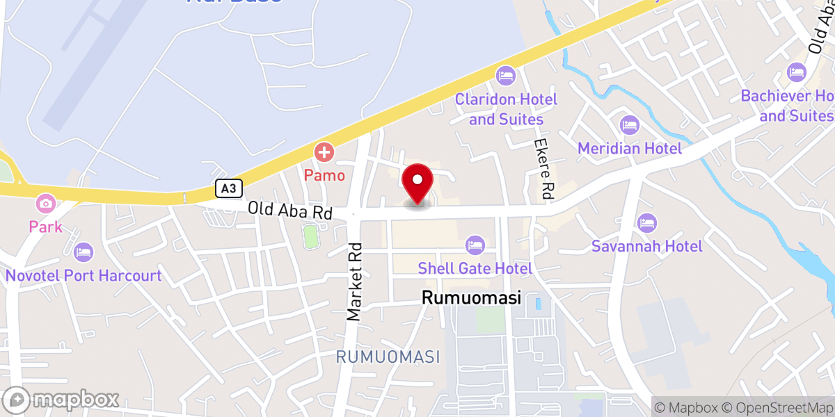 Map showing location of Rccg The Fruitful Vine Parish
