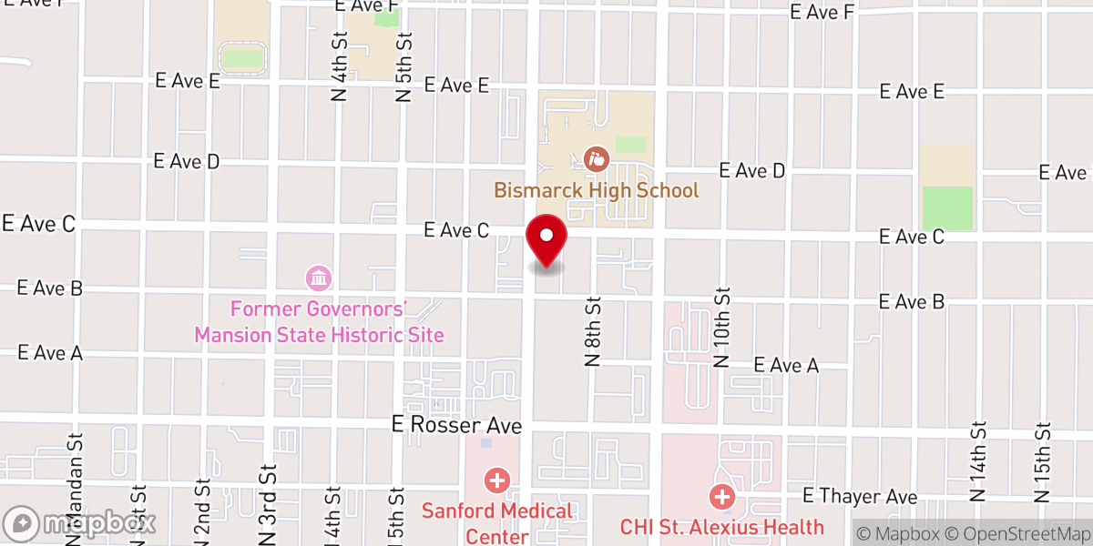 Map showing location of Warm Hearts Initiative