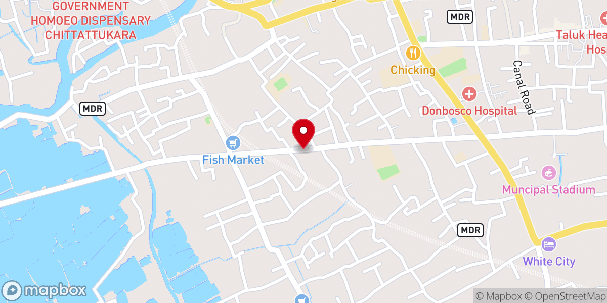 Map showing location of Palliparambil Auto Spares shop