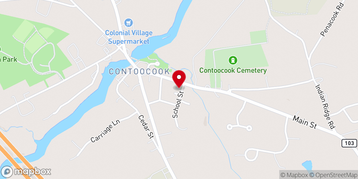 Map showing location of Countryside Community Church