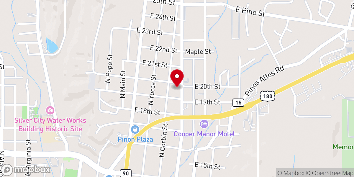 Map showing location of The Hearth