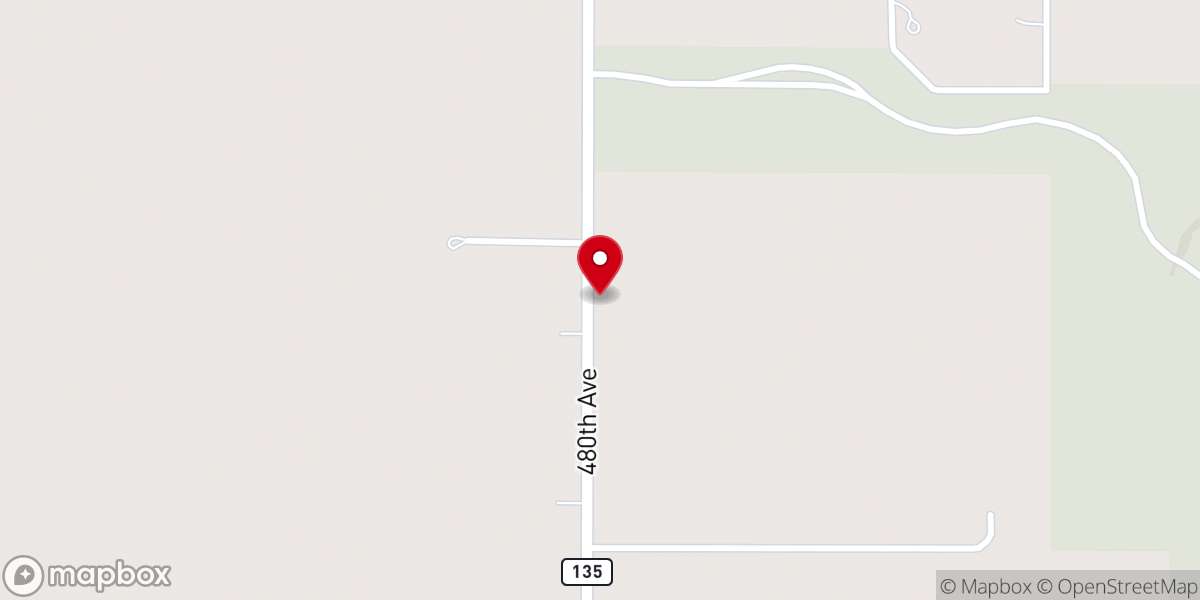 Map showing location of Springdale Church