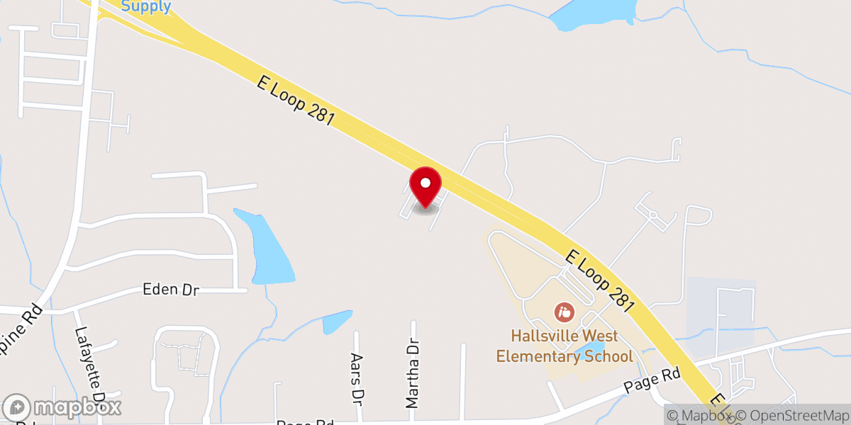 Map showing location of New Covenant Church - North Campus