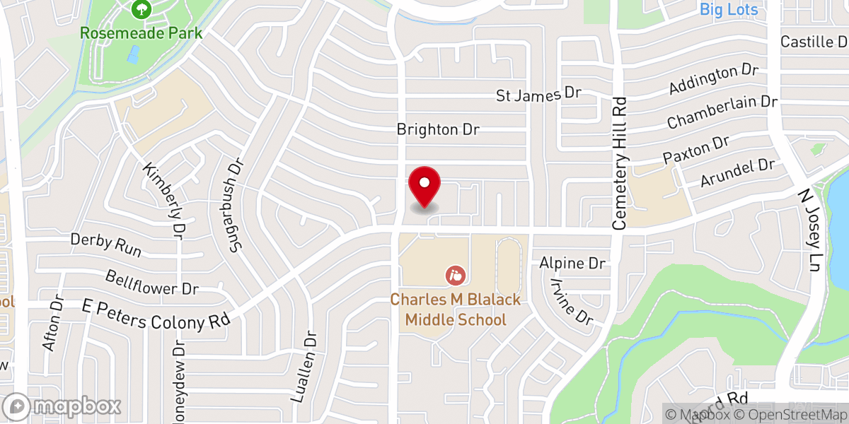 Map showing location of St Catherine of Siena Catholic Church