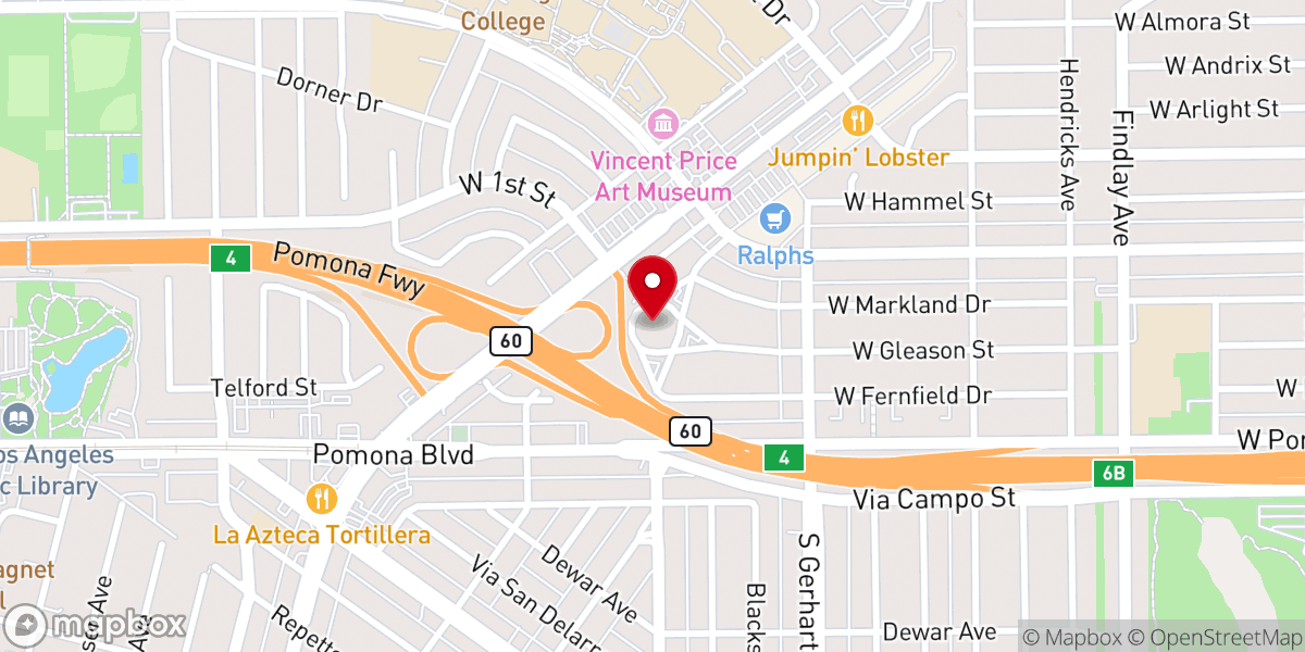 Map showing location of La Iglesia de Jesucristo de los Santos de los Últimos Días