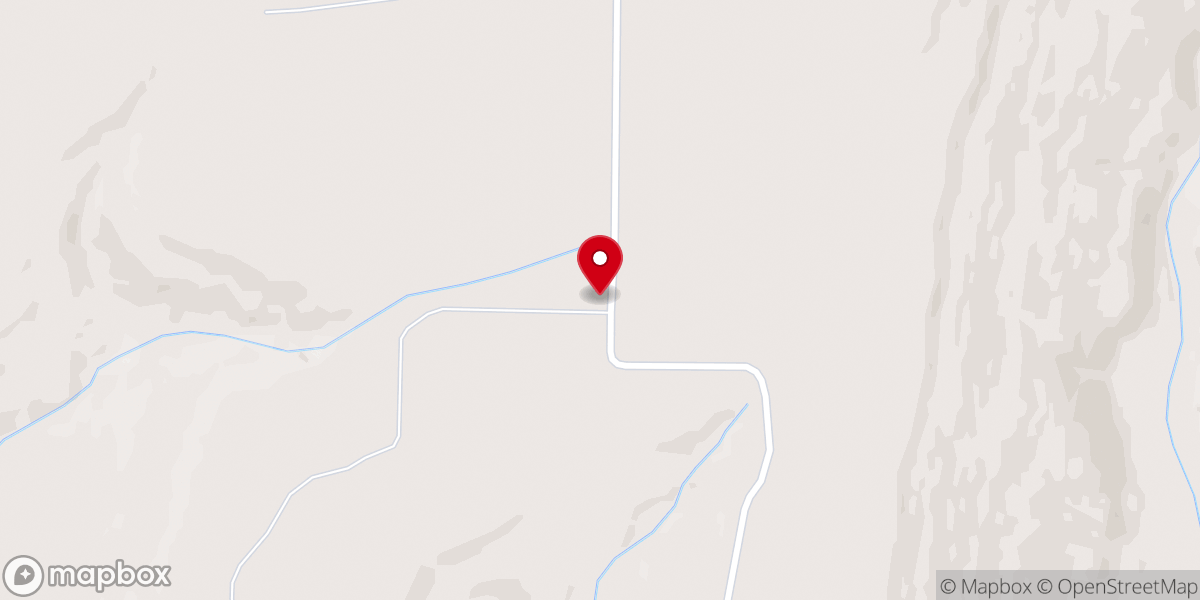 Map showing location of Antioch Church