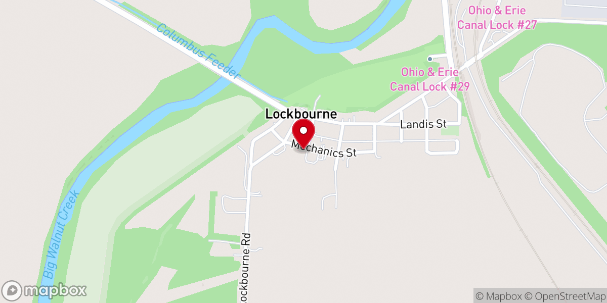 Map showing location of Lockbourne Church of Christ Christian Union Fellowship Hall