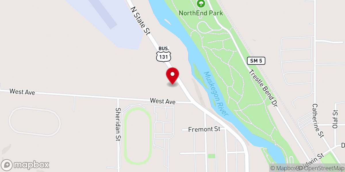 Map showing location of Johnson's Automotive Repair
