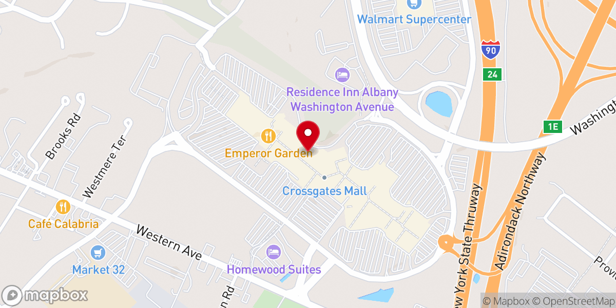 Map showing location of Inspired to the Cross Inc