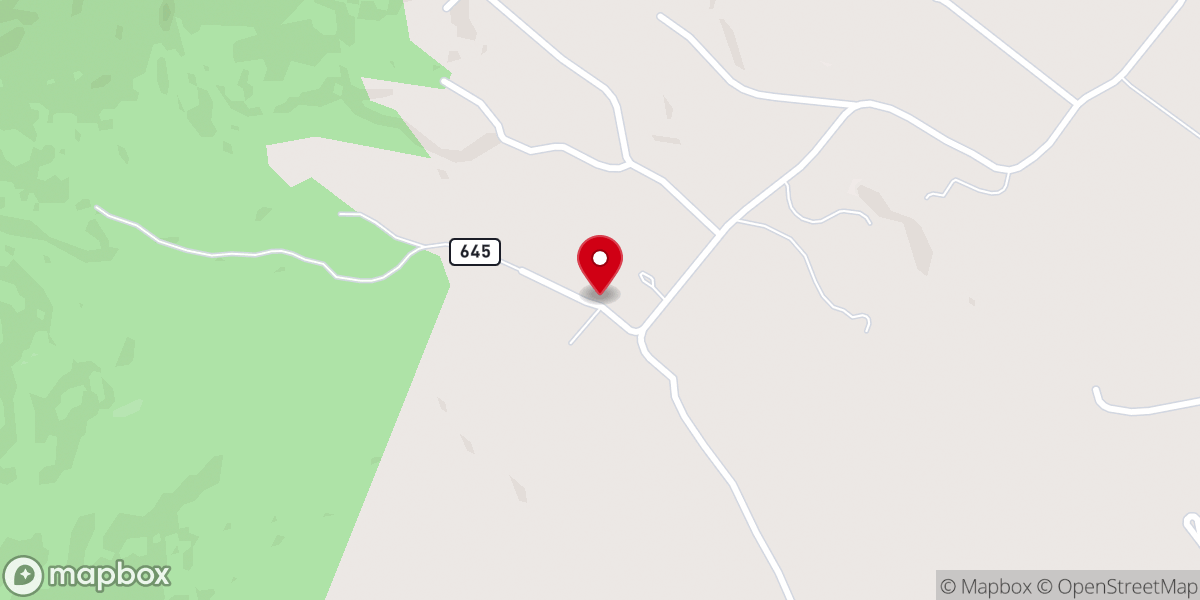 Map showing location of Wildon Grove Church